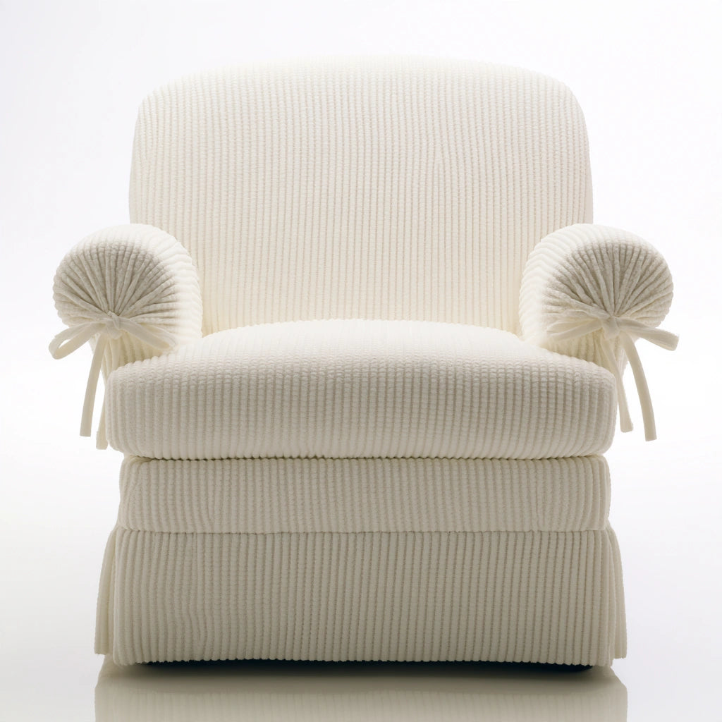 Elastische meubelhoes, kleur gebroken wit
