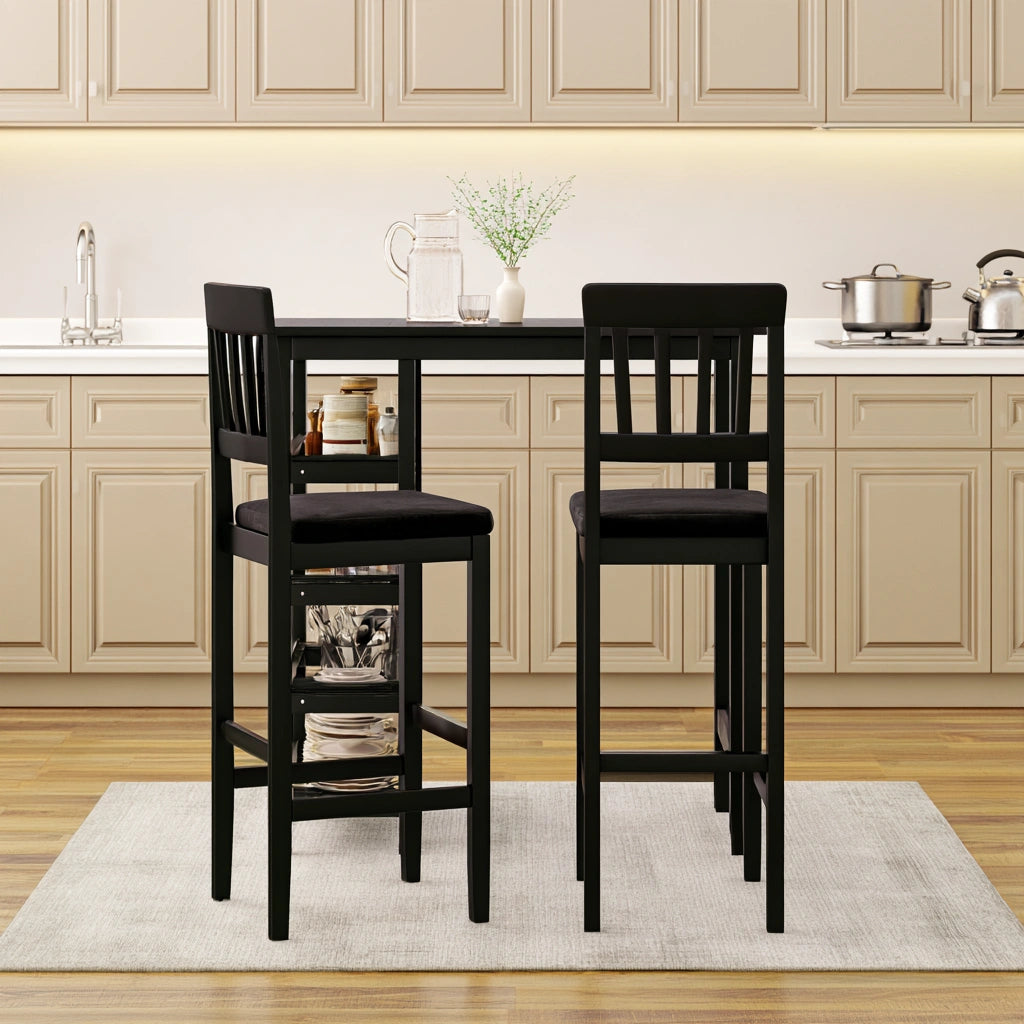 Multifunctionele tafel, kleur zwart