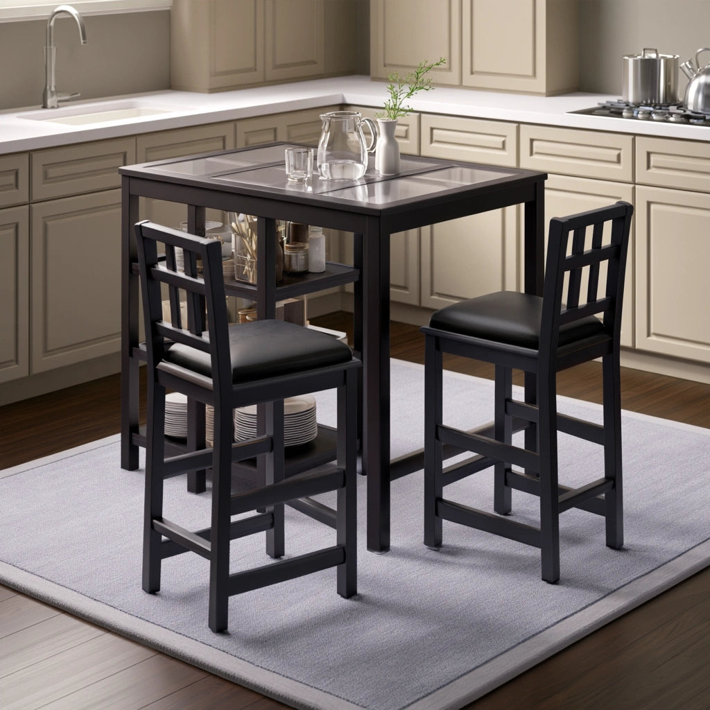 Multifunctionele tafel, kleur zwart